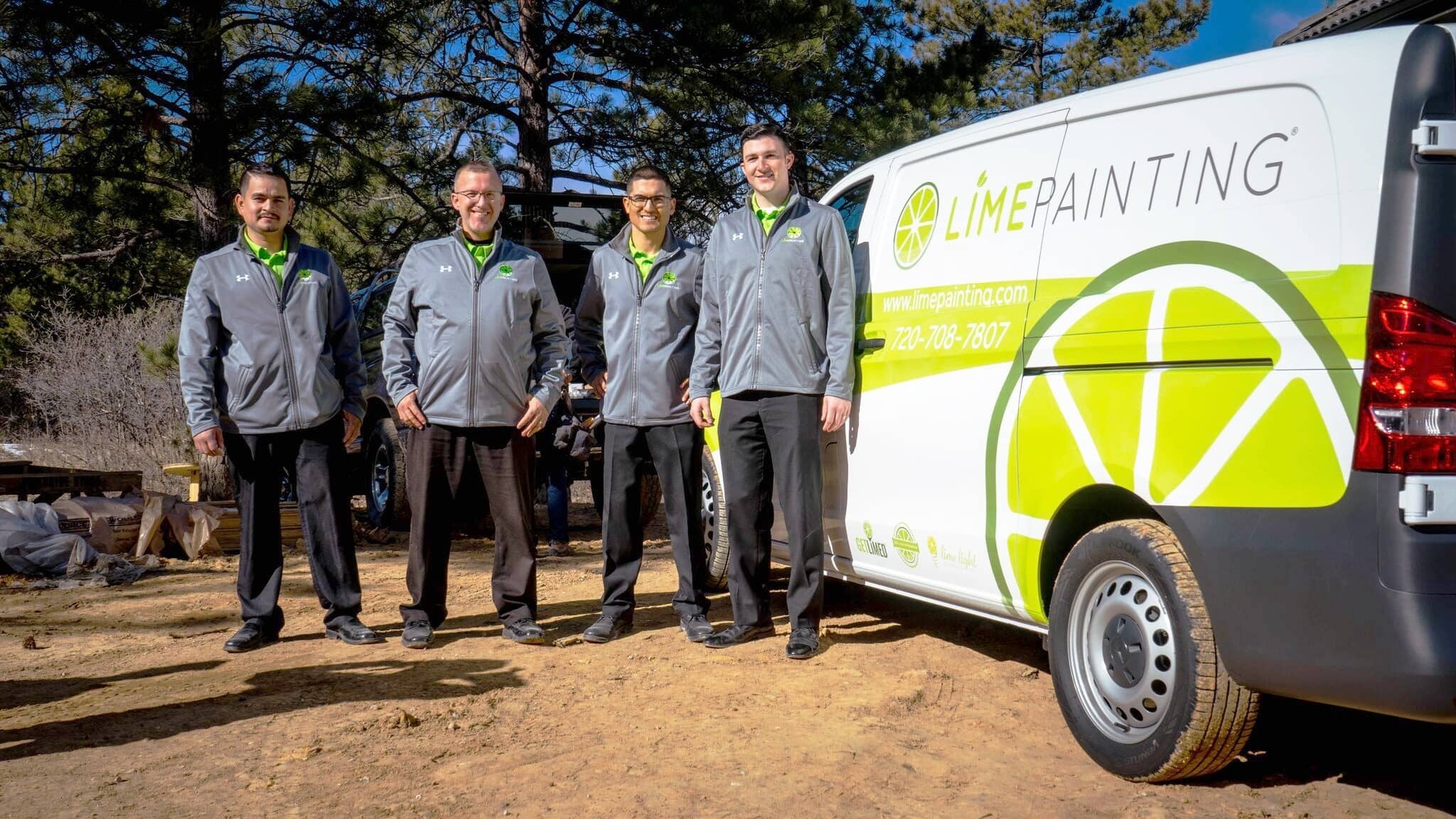 Lime Painting team